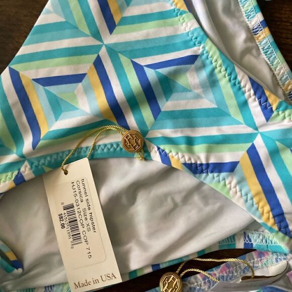 300$-L*Space by Monica Wise 3  piece swim suit set All Size XS New with Tags - Picture 3 of 5